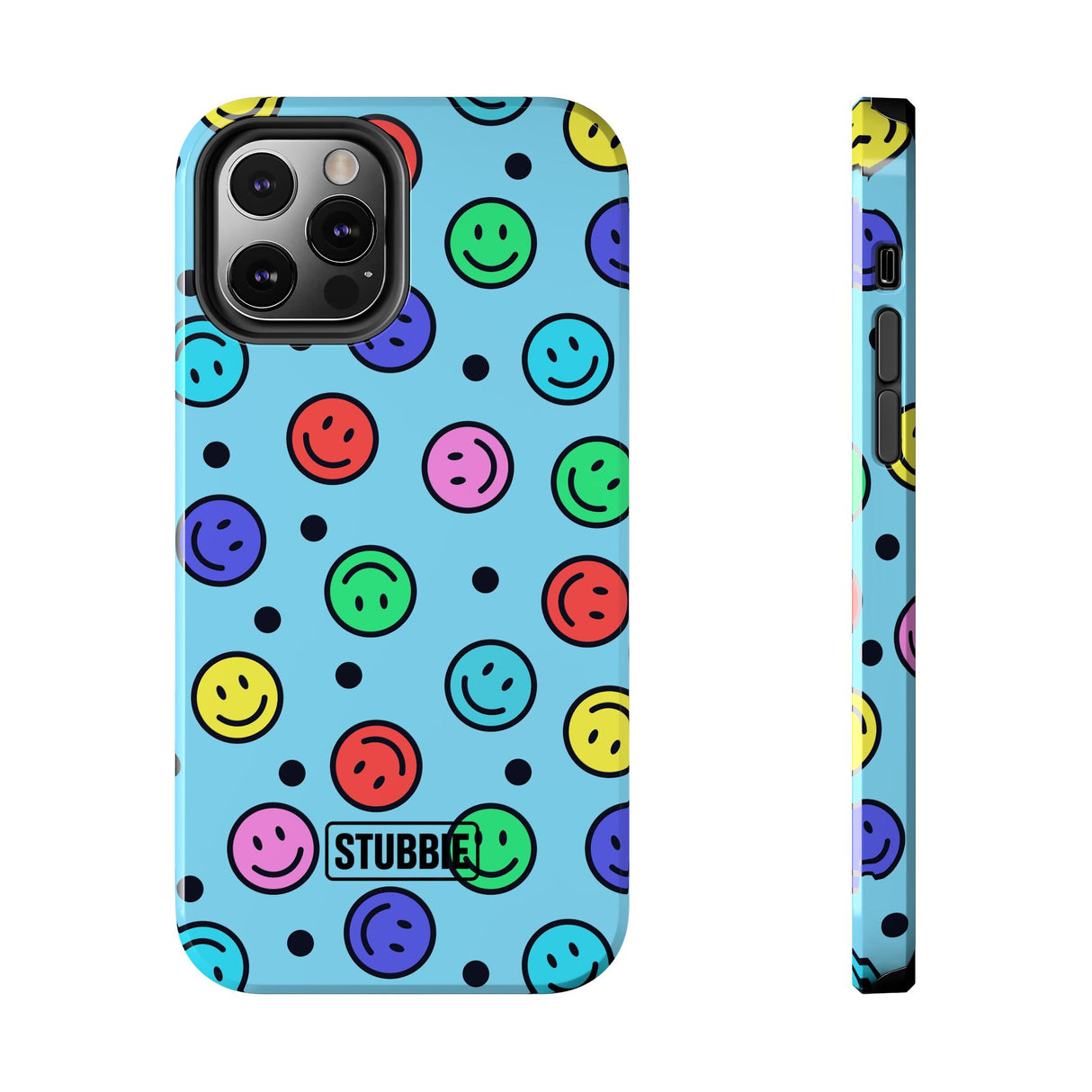 STUBBIE Phone Case for Apple iPhone - Smiley Face Phone Case