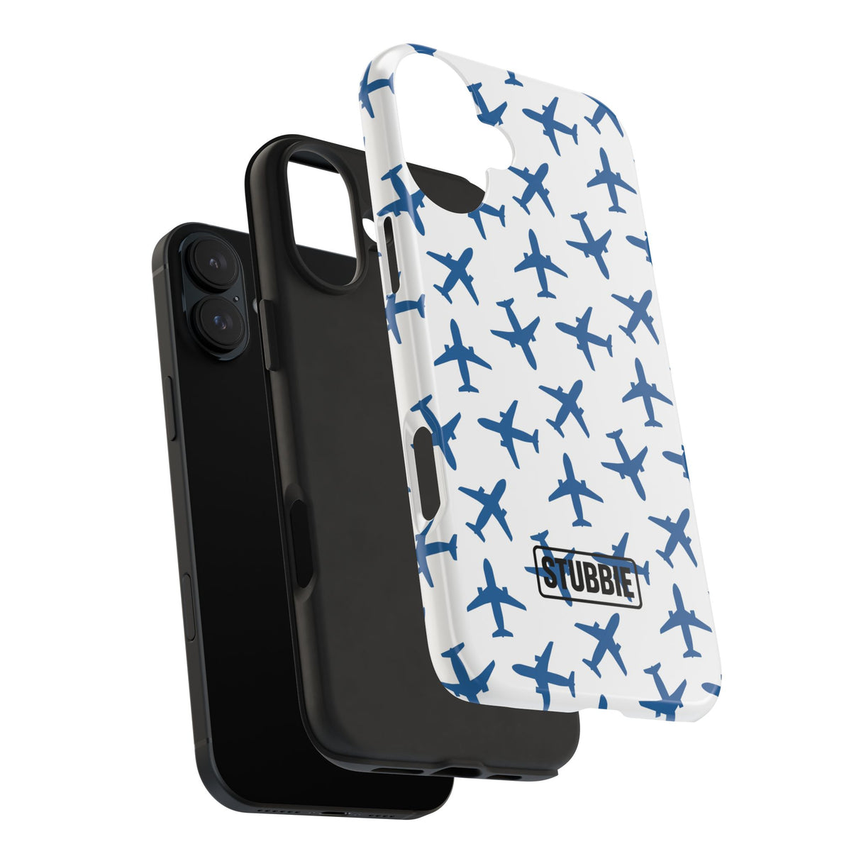 STUBBIE Phone Case for Apple iPhone - Just Plane Stubbie