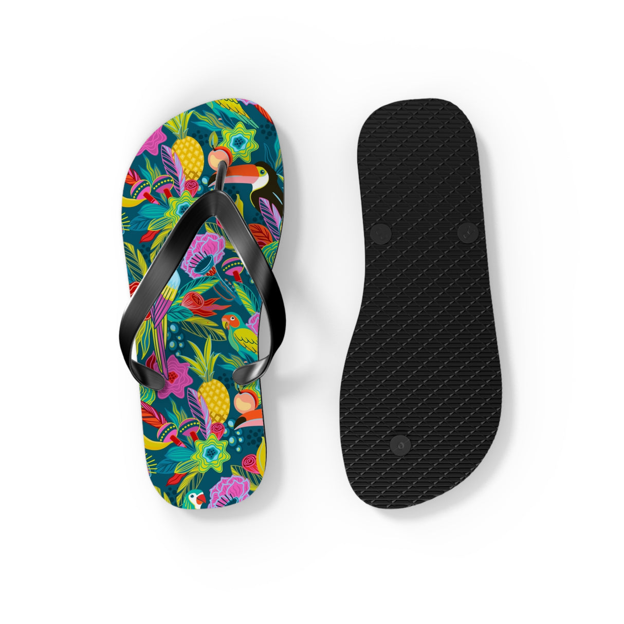 STUBBIE Flip Flops - Hiding Jungle Birds STUBBIE