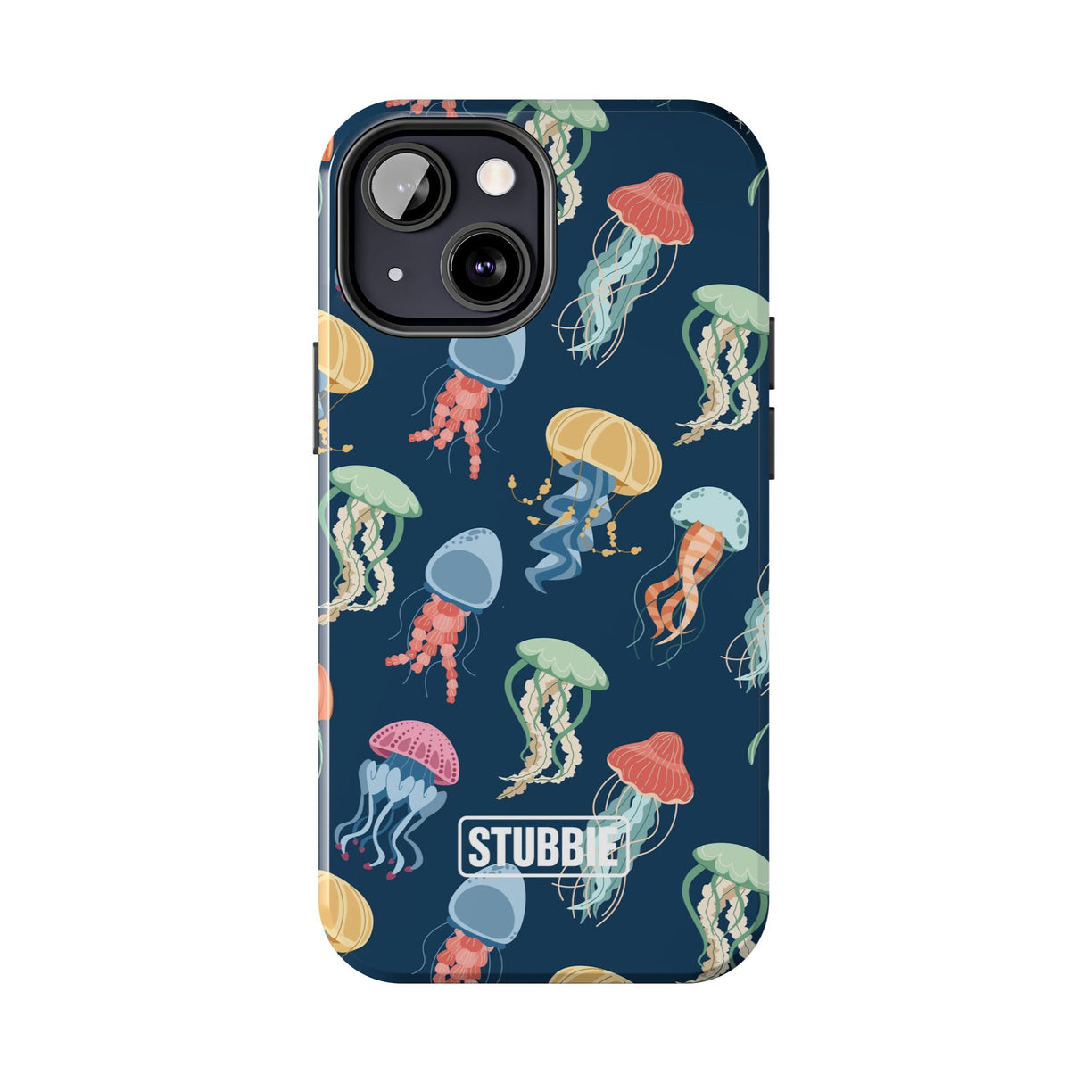 STUBBIE Phone Case for Apple iPhone - Jellyfish Stubbie