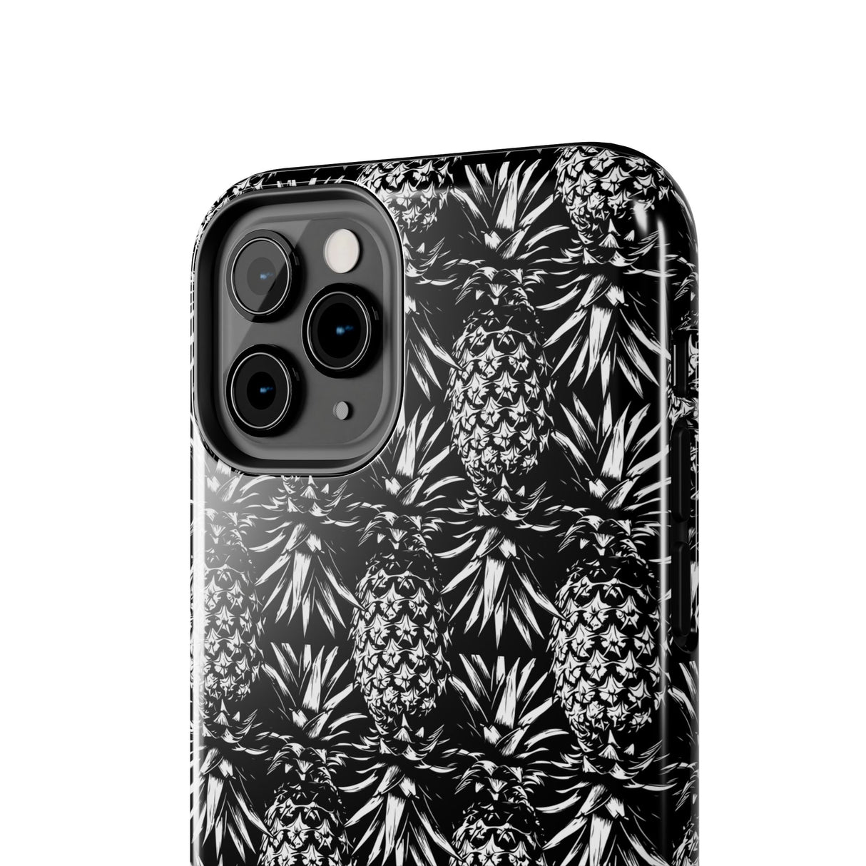 STUBBIE Phone Case for Apple iPhone - Black And White Pineapple Phone Case