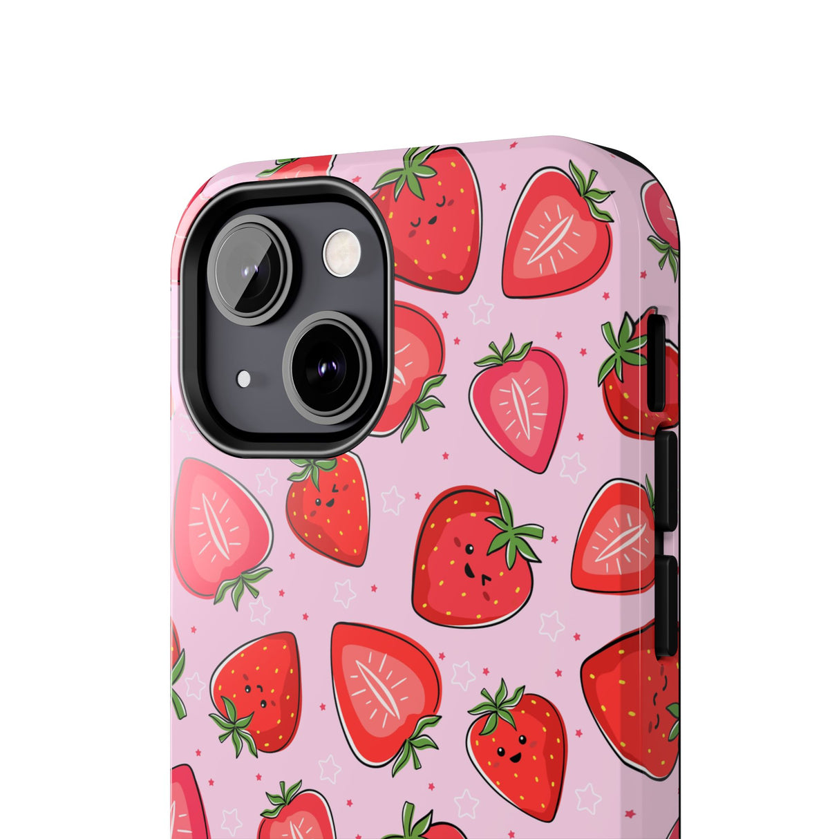 STUBBIE Phone Case for Apple iPhone - Smile Strawberry Phone Case