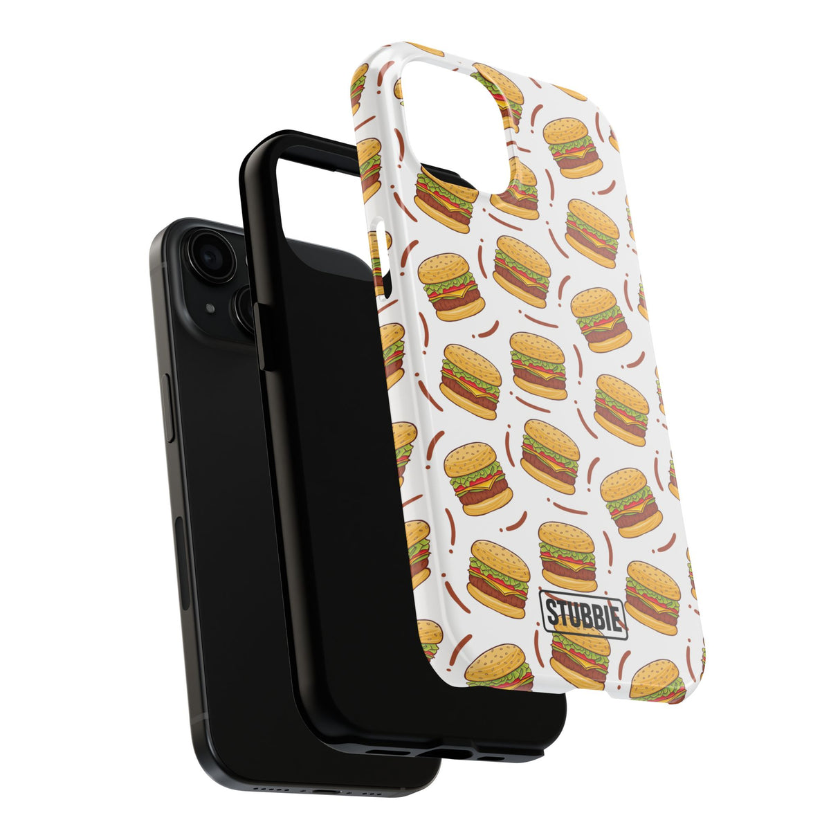 STUBBIE Phone Case for Apple iPhone - Burger Stubbie