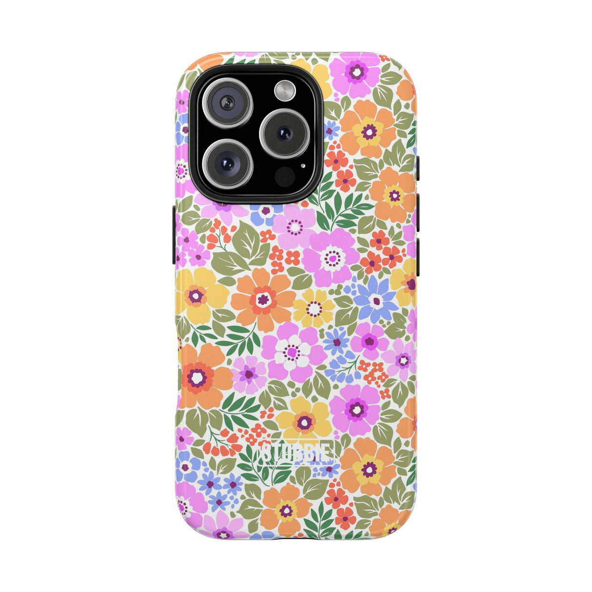 STUBBIE Phone Case for Apple iPhone - Petal Power Stubbie