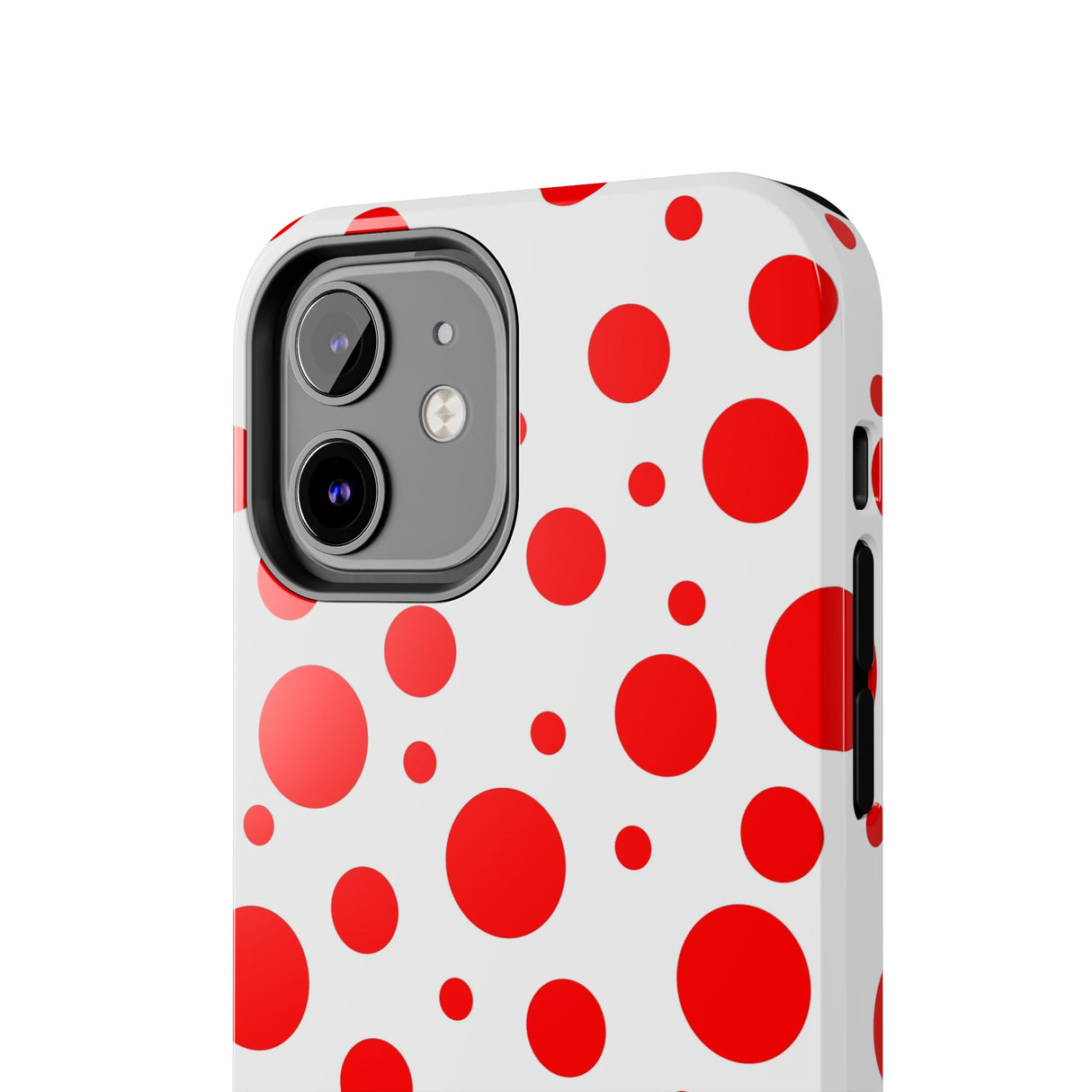 STUBBIE Phone Case for Apple iPhone - Red Polka Dot Phone Case