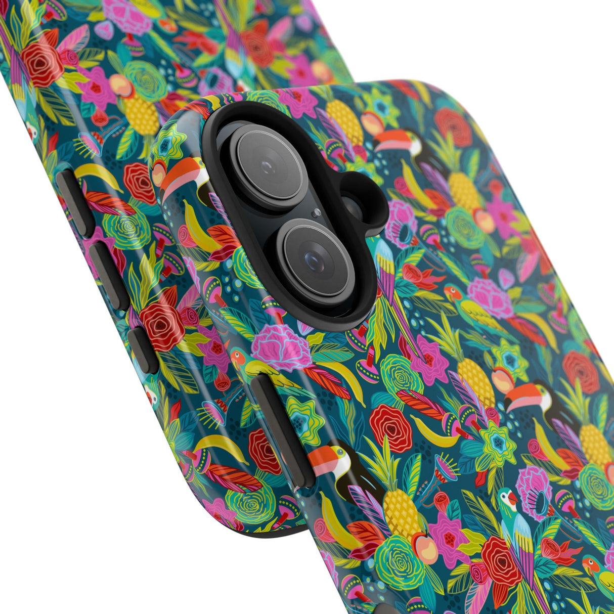 STUBBIE Phone Case for Apple iPhone - Hiding Jungle Birds Stubbie