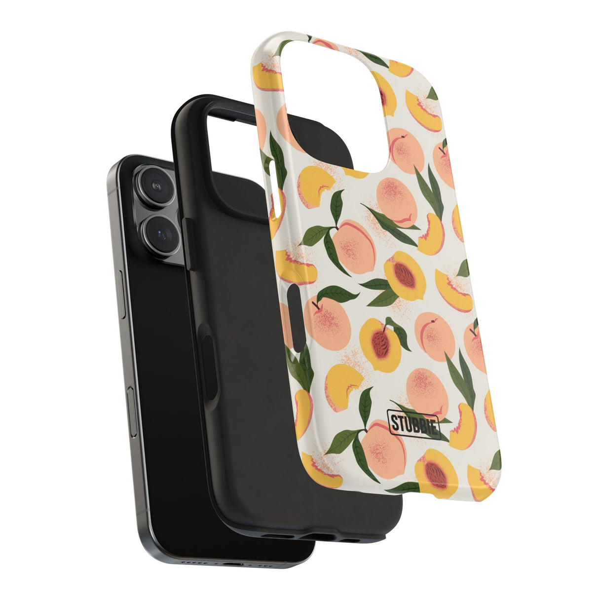 STUBBIE Phone Case for Apple iPhone - Peachy Peach Phone Case
