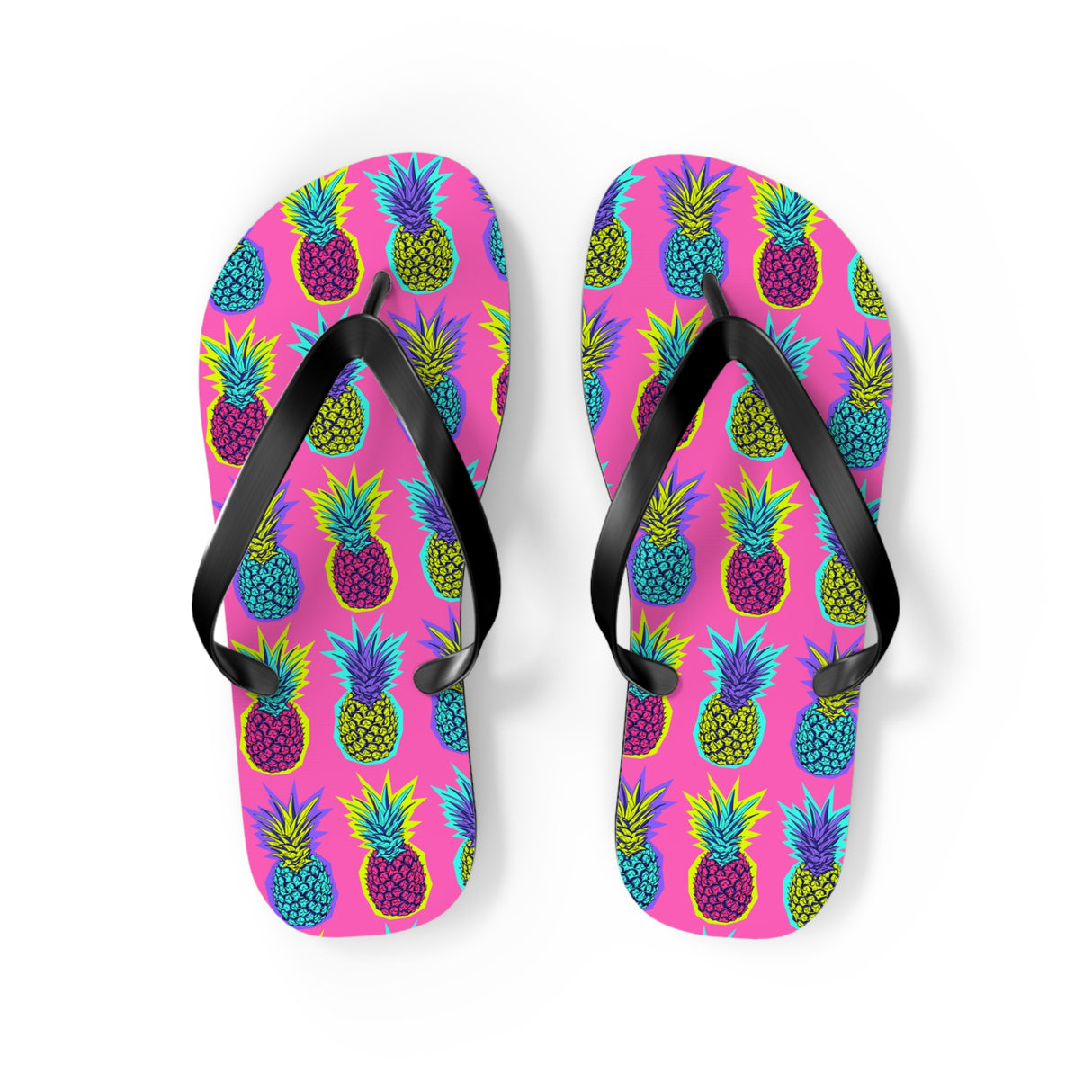 Pineapple Flip Flops