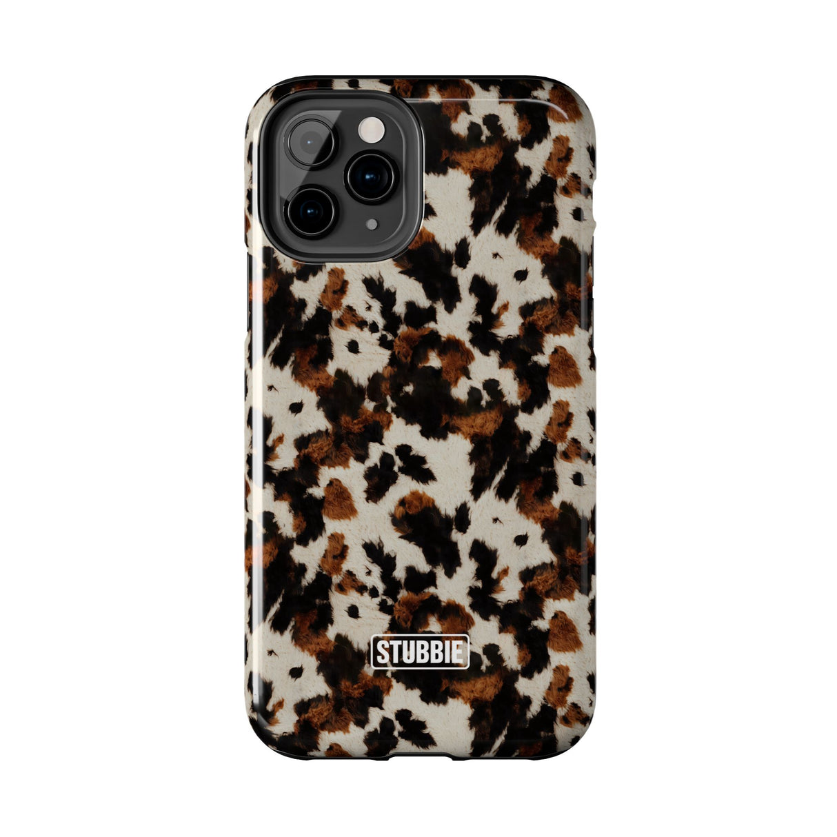 STUBBIE Phone Case for Apple iPhone - Crazy Cow Phone Case