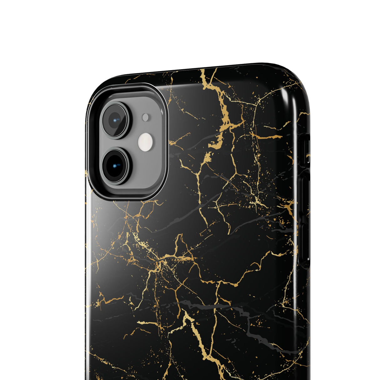 STUBBIE Phone Case for Apple iPhone - Midnight Black Marble Phone Case
