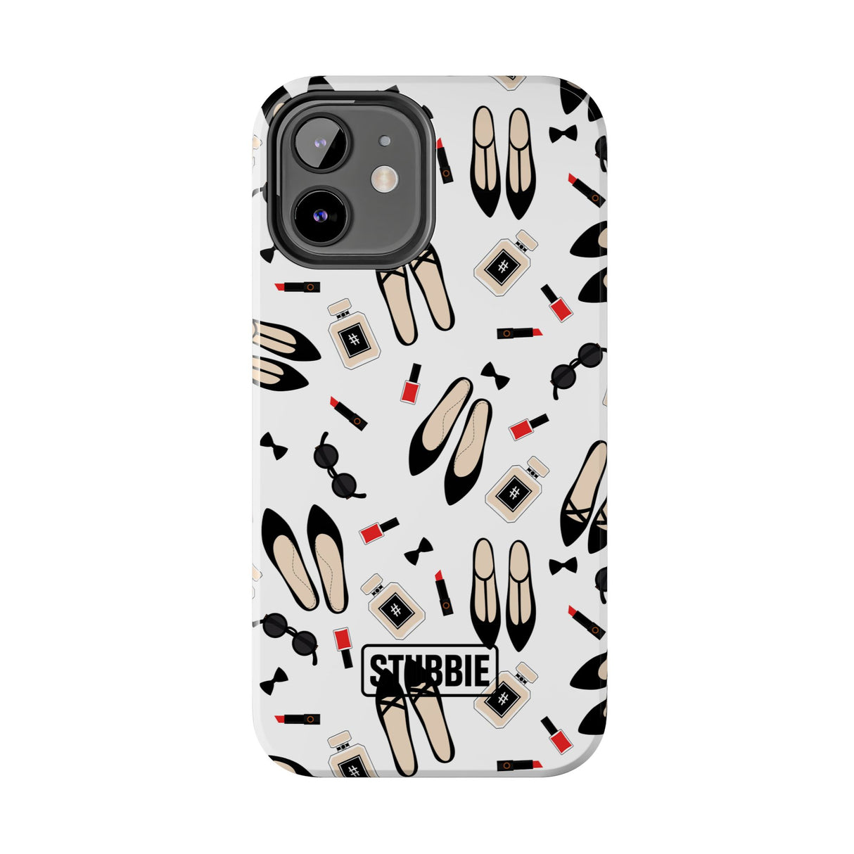 STUBBIE Phone Case for Apple iPhone - Heels And Lipstick Stubbie