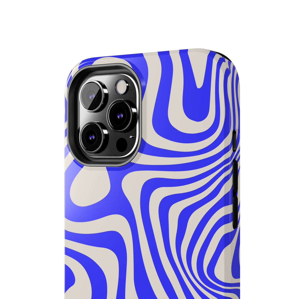 STUBBIE Phone Case for Apple iPhone - Crazy Blue Phone Case