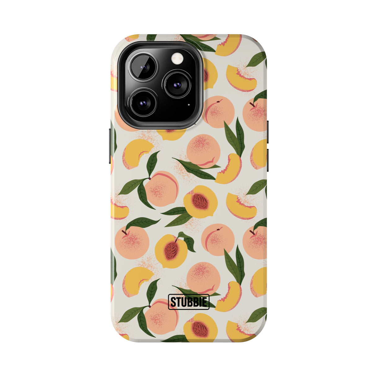 STUBBIE Phone Case for Apple iPhone - Peachy Peach Phone Case