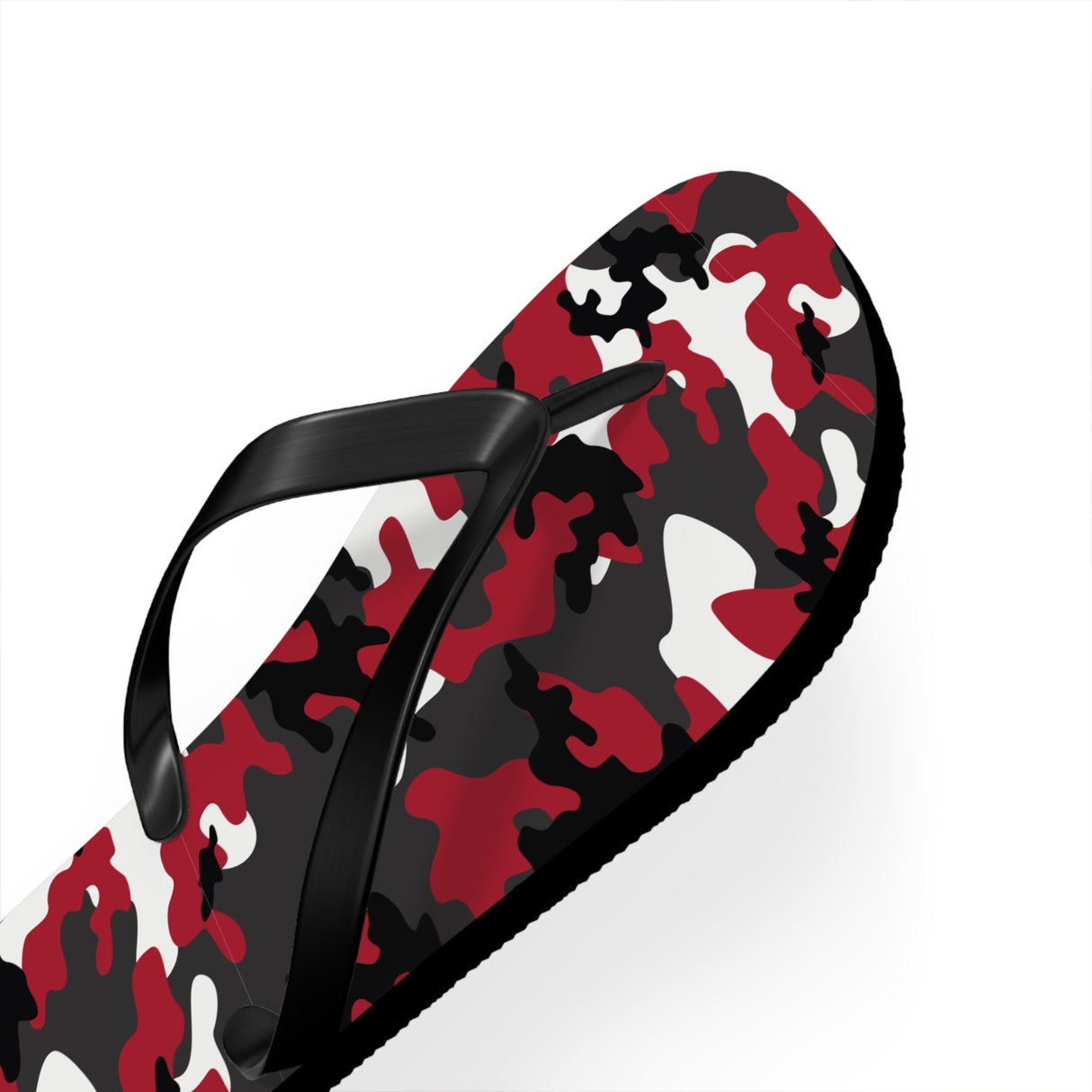 Red Camo Flip Flops