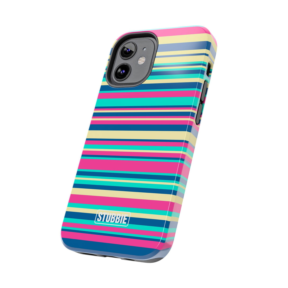 STUBBIE Phone Case for Apple iPhone - Coloured Stripes Phone Case