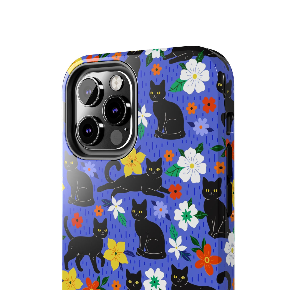 STUBBIE Phone Case for Apple iPhone - Black Cat Phone Case