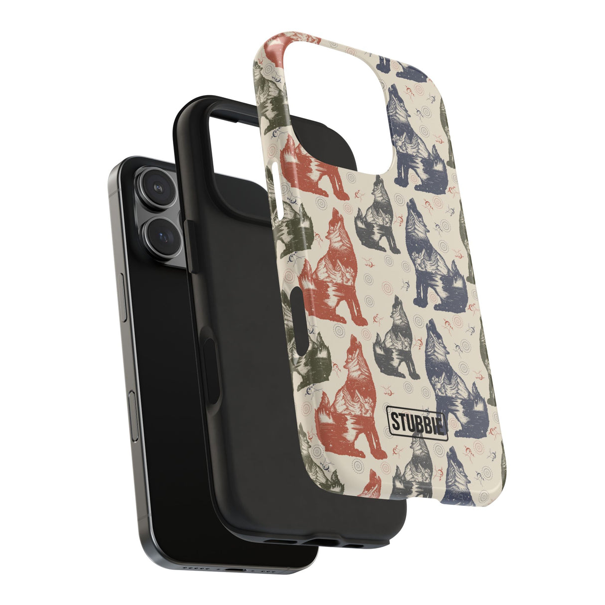 STUBBIE Phone Case for Apple iPhone - Wolf Phone Case