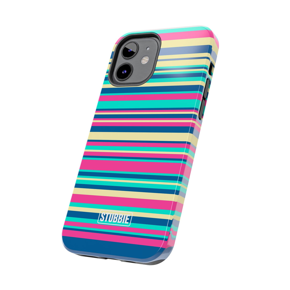 STUBBIE Phone Case for Apple iPhone - Coloured Stripes Phone Case