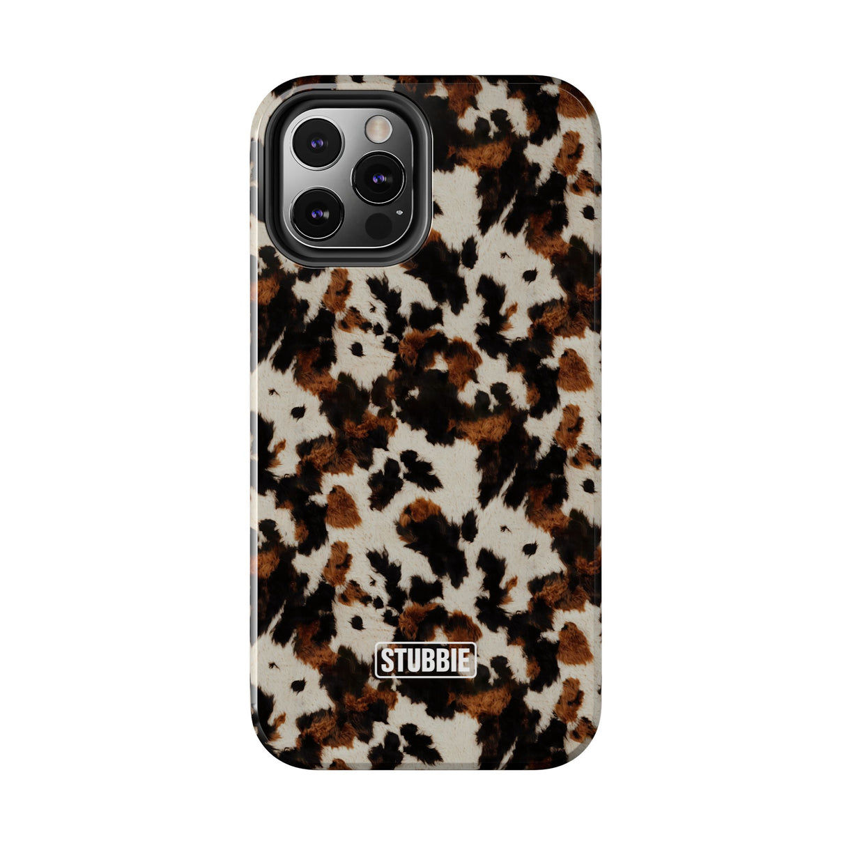 STUBBIE Phone Case for Apple iPhone - Crazy Cow Phone Case