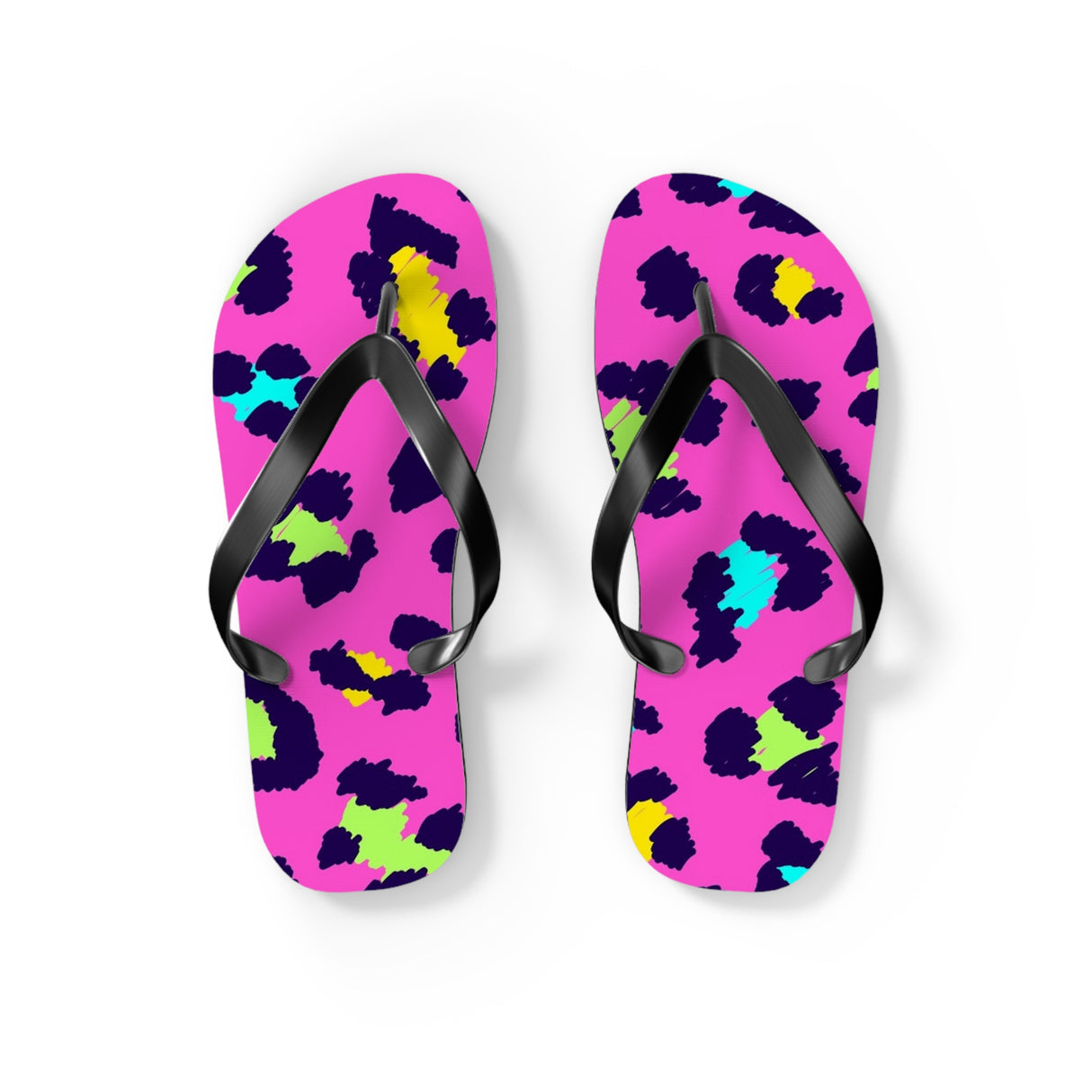 STUBBIE Flip Flops - Disco Leopard STUBBIE