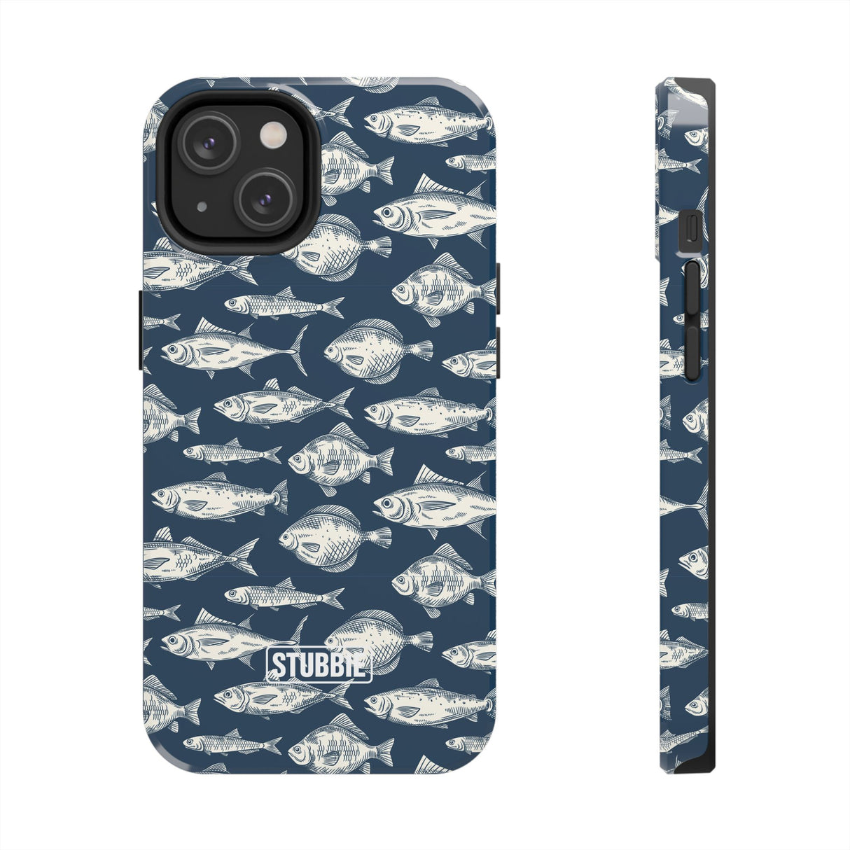 STUBBIE Phone Case for Apple iPhone - Fishy Fish Phone Case
