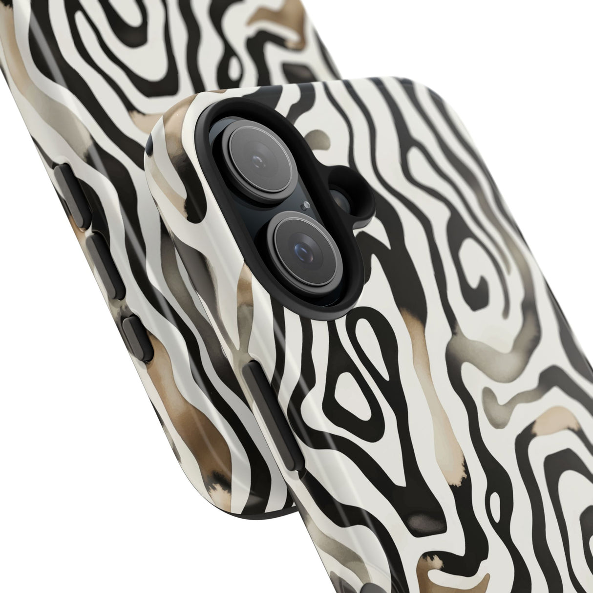 STUBBIE Phone Case for Apple iPhone - Weird Zebra Stubbie