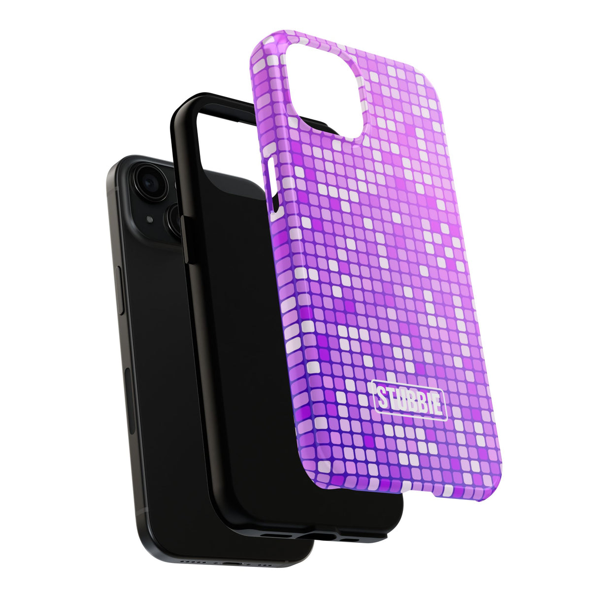 STUBBIE Phone Case for Apple iPhone - Purple Party STUBBIE