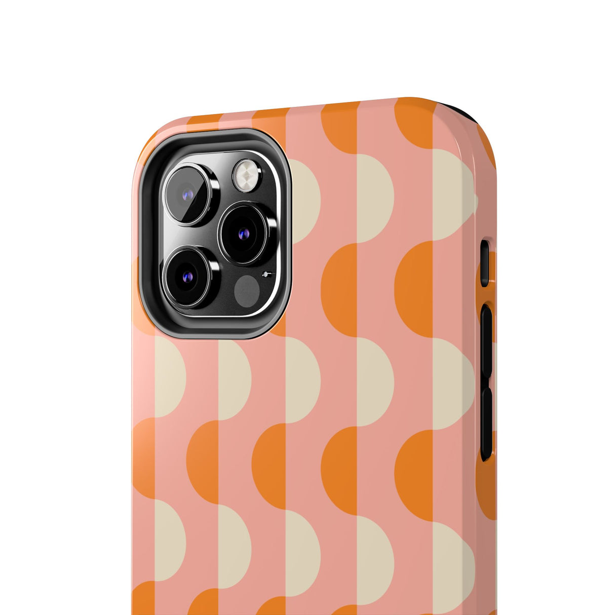 STUBBIE Phone Case for Apple iPhone - Orange Wave Phone Case