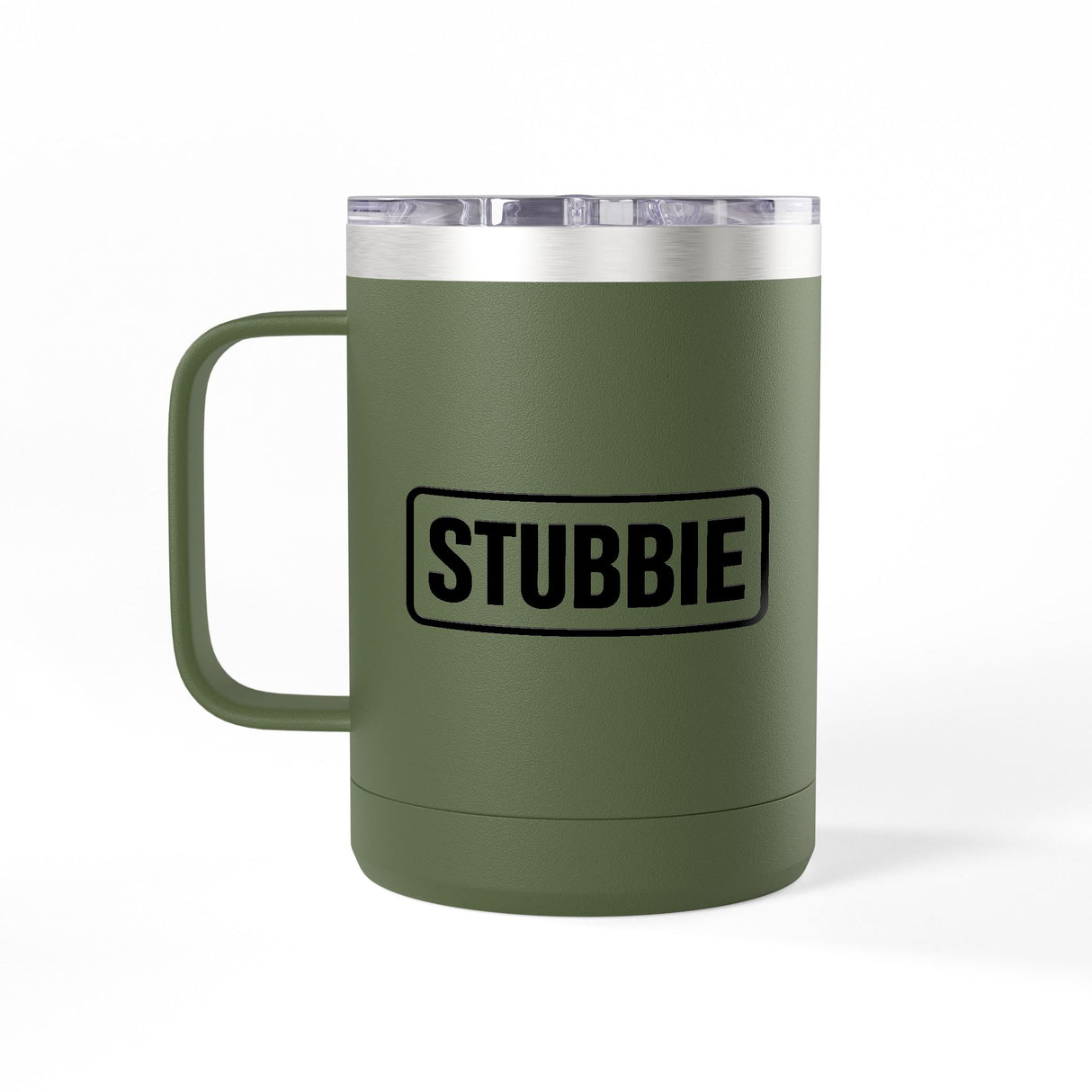 STUBBIE Coffee Mug Tumbler, 15oz - Classic Stubbie