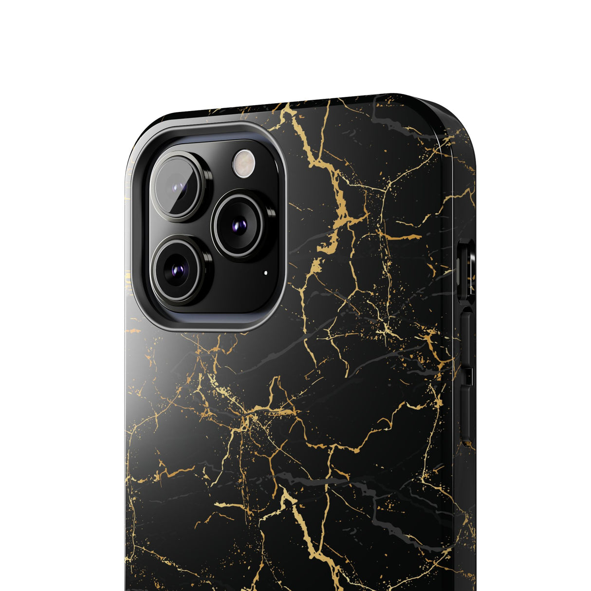 STUBBIE Phone Case for Apple iPhone - Midnight Black Marble Phone Case