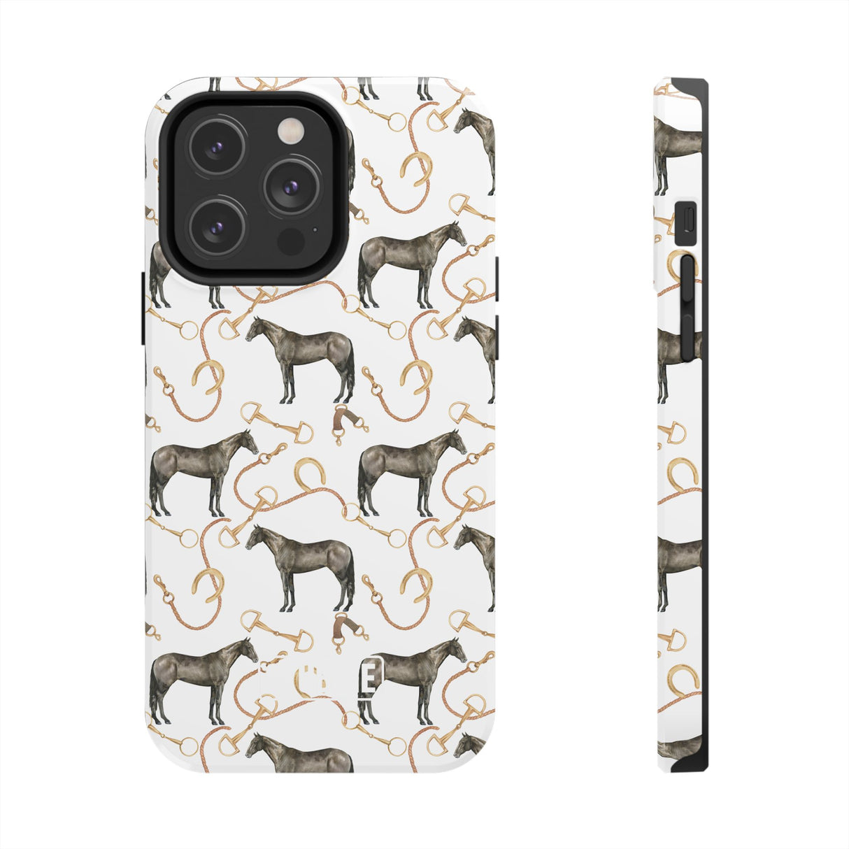 STUBBIE Phone Case for Apple iPhone - Cowboy Horse Phone Case