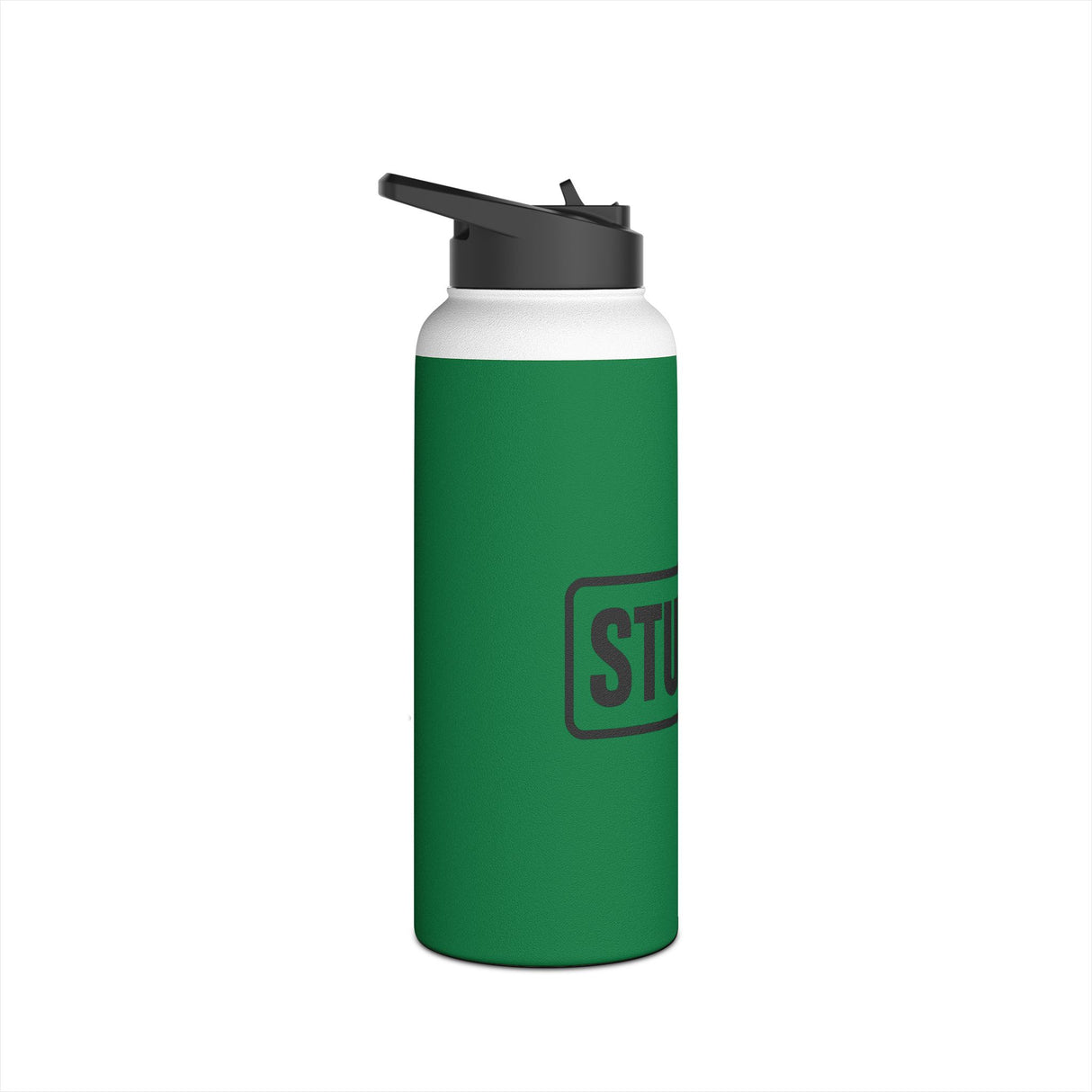 STUBBIE Stainless Steel Water Bottle - Dark Green Stubbie