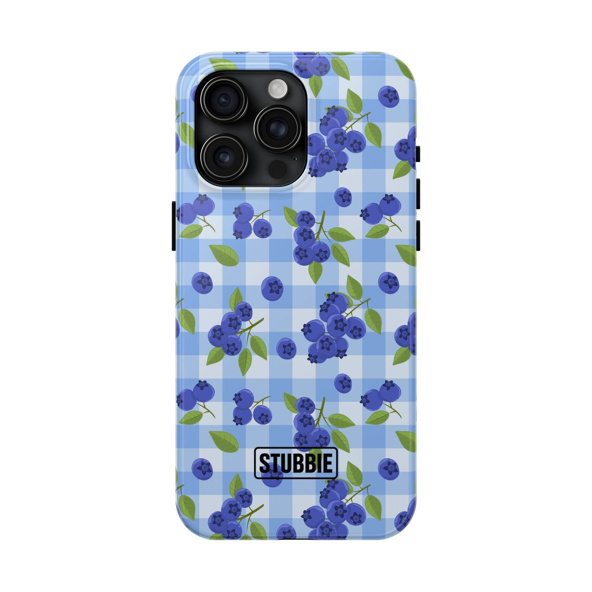 STUBBIE Phone Case for Apple iPhone - Blueberry Phone Case