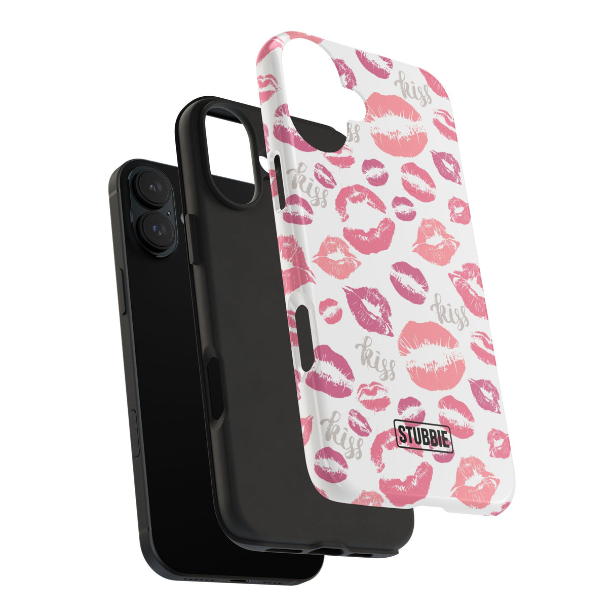 STUBBIE Phone Case for Apple iPhone - Kissy Lips Phone Case