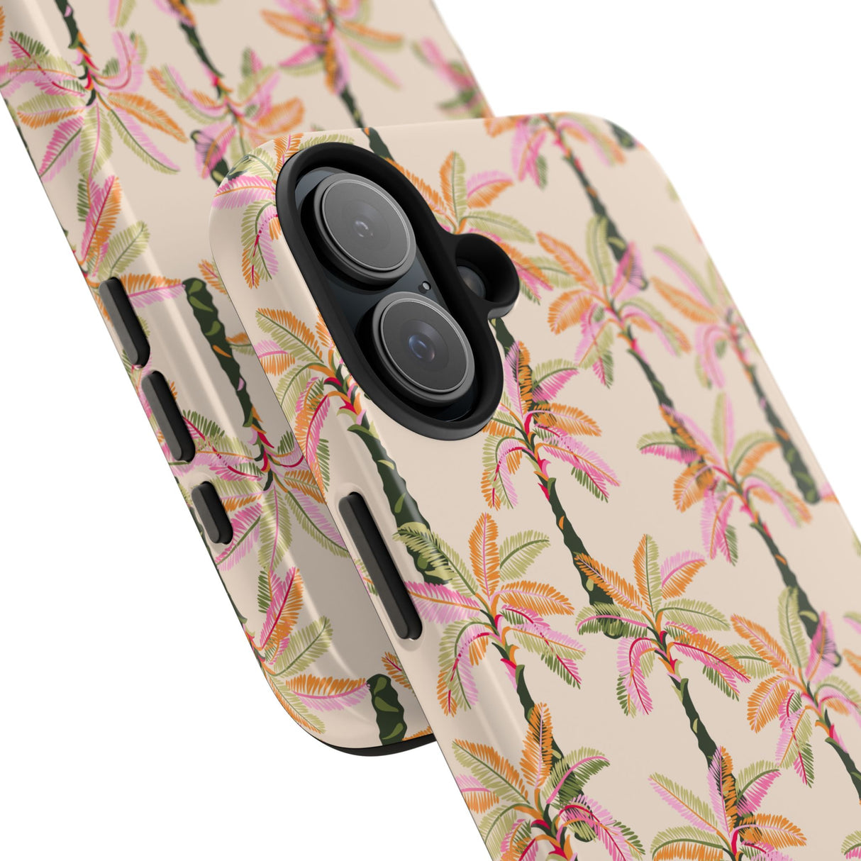 STUBBIE Phone Case for Apple iPhone - Pink Palm Stubbie