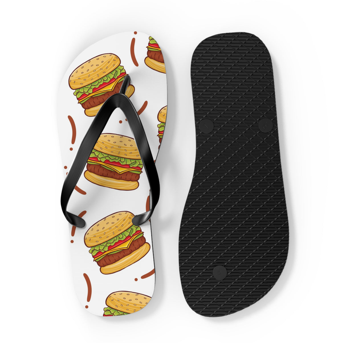 STUBBIE Flip Flops - Burger STUBBIE
