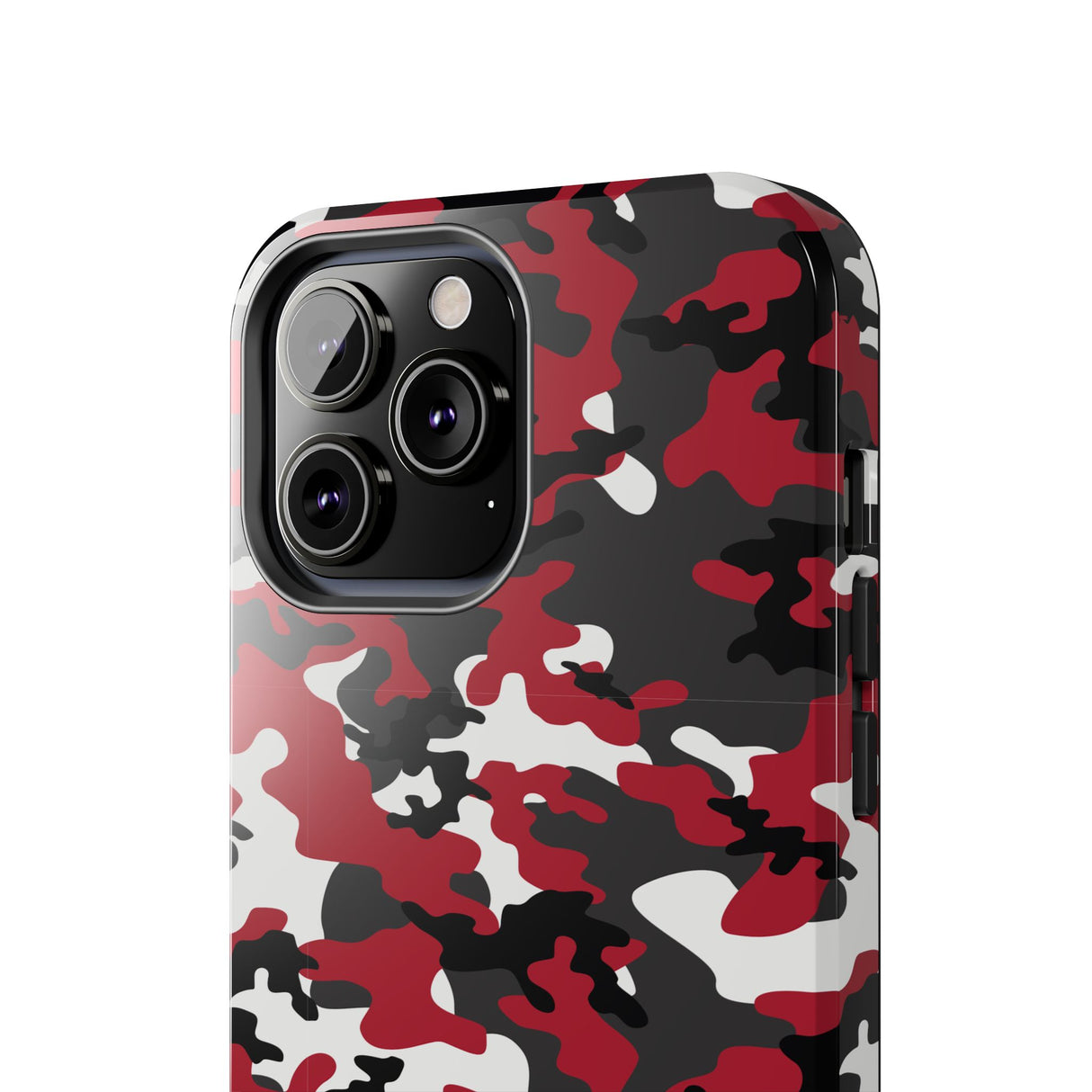 STUBBIE Phone Case for Apple iPhone - Red Camo Phone Case