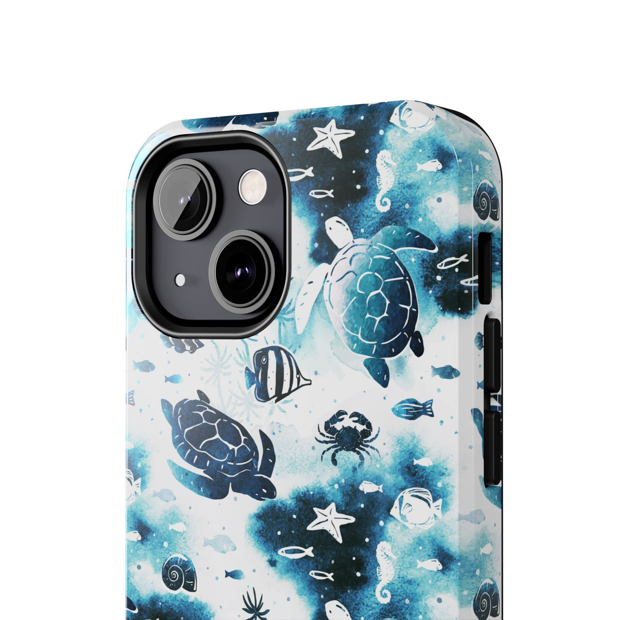 STUBBIE Phone Case for Apple iPhone - Fish And Turtle Phone Case
