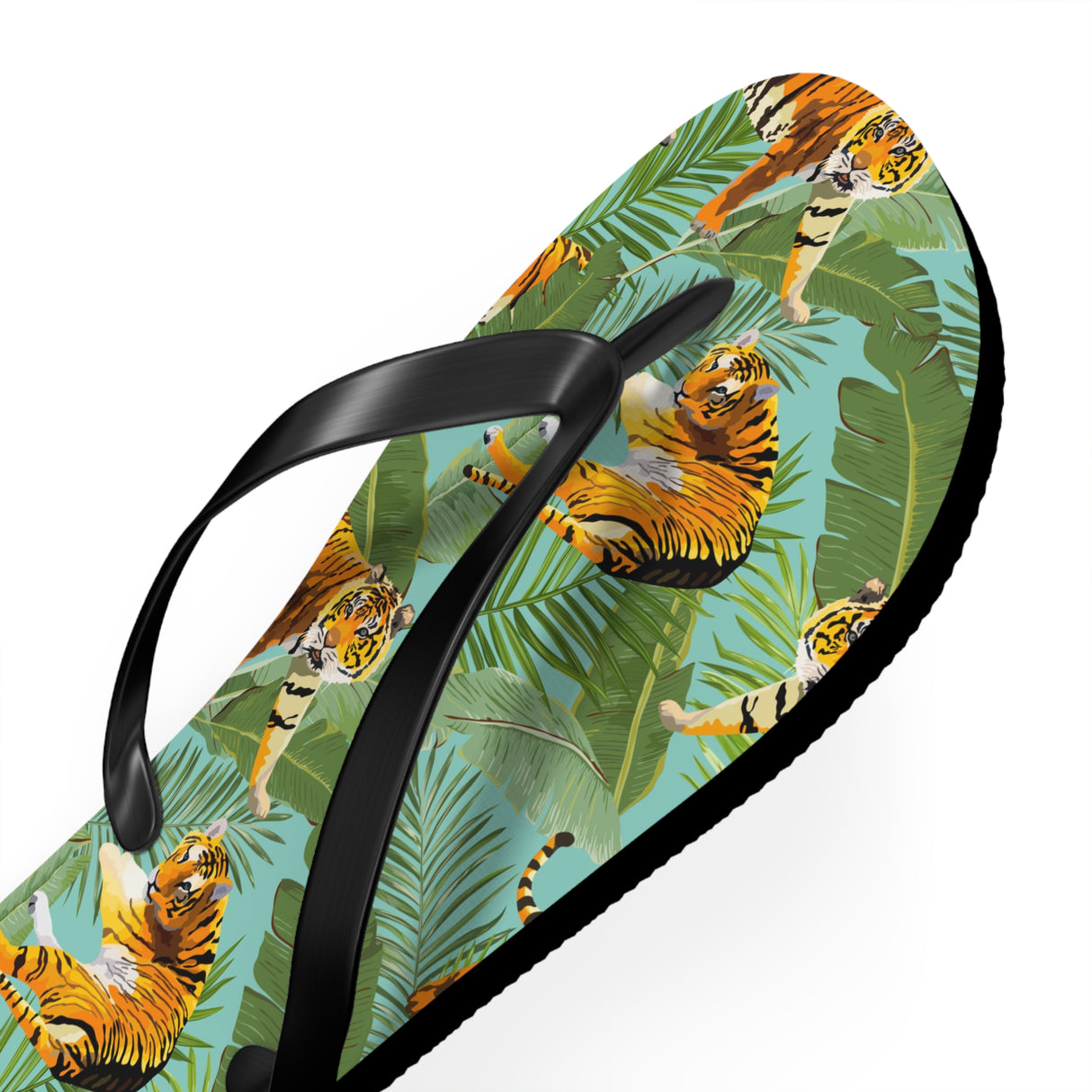 STUBBIE Print Flip Flops - Jungle Tiger STUBBIE