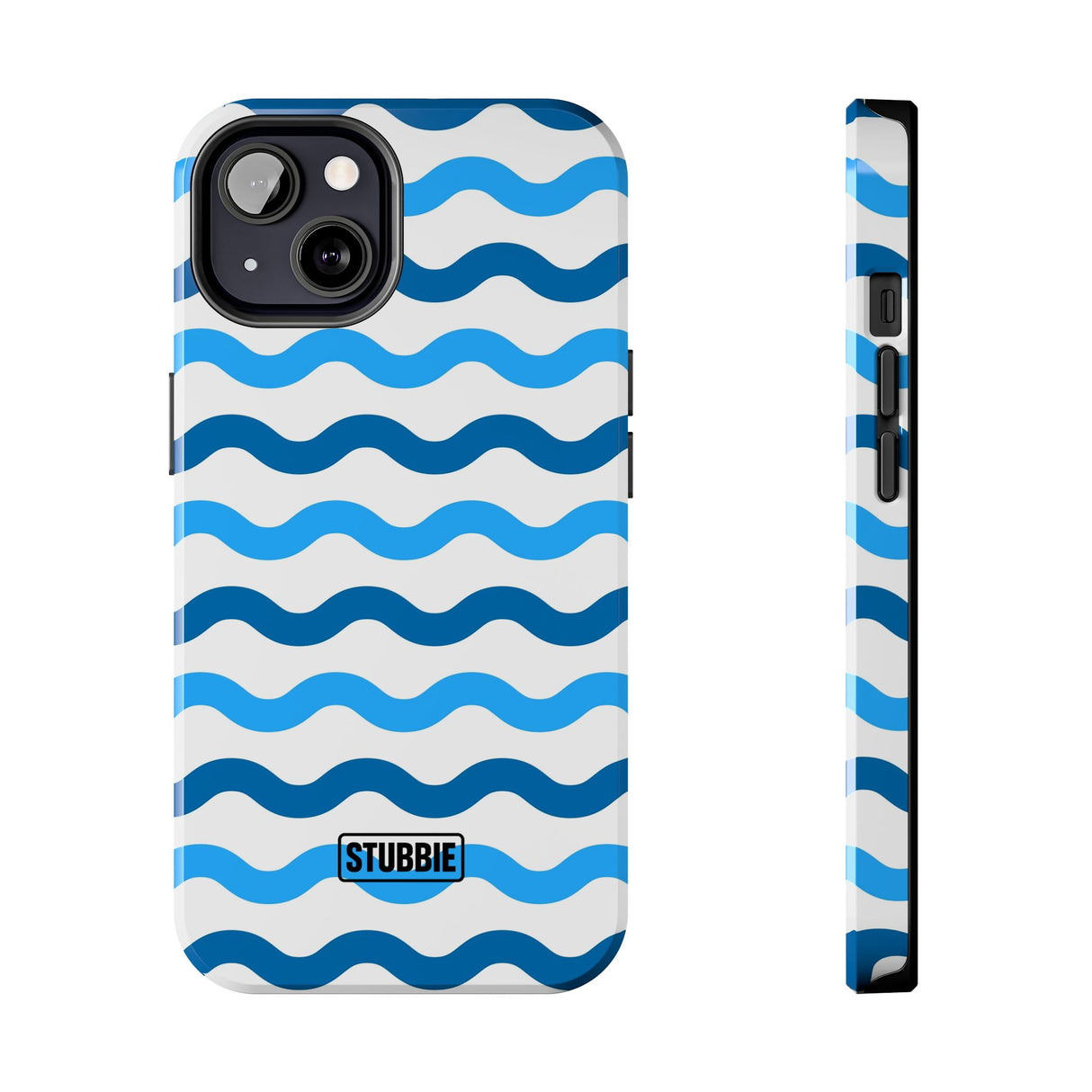 STUBBIE Phone Case for Apple iPhone - Rolling Seas Stubbie