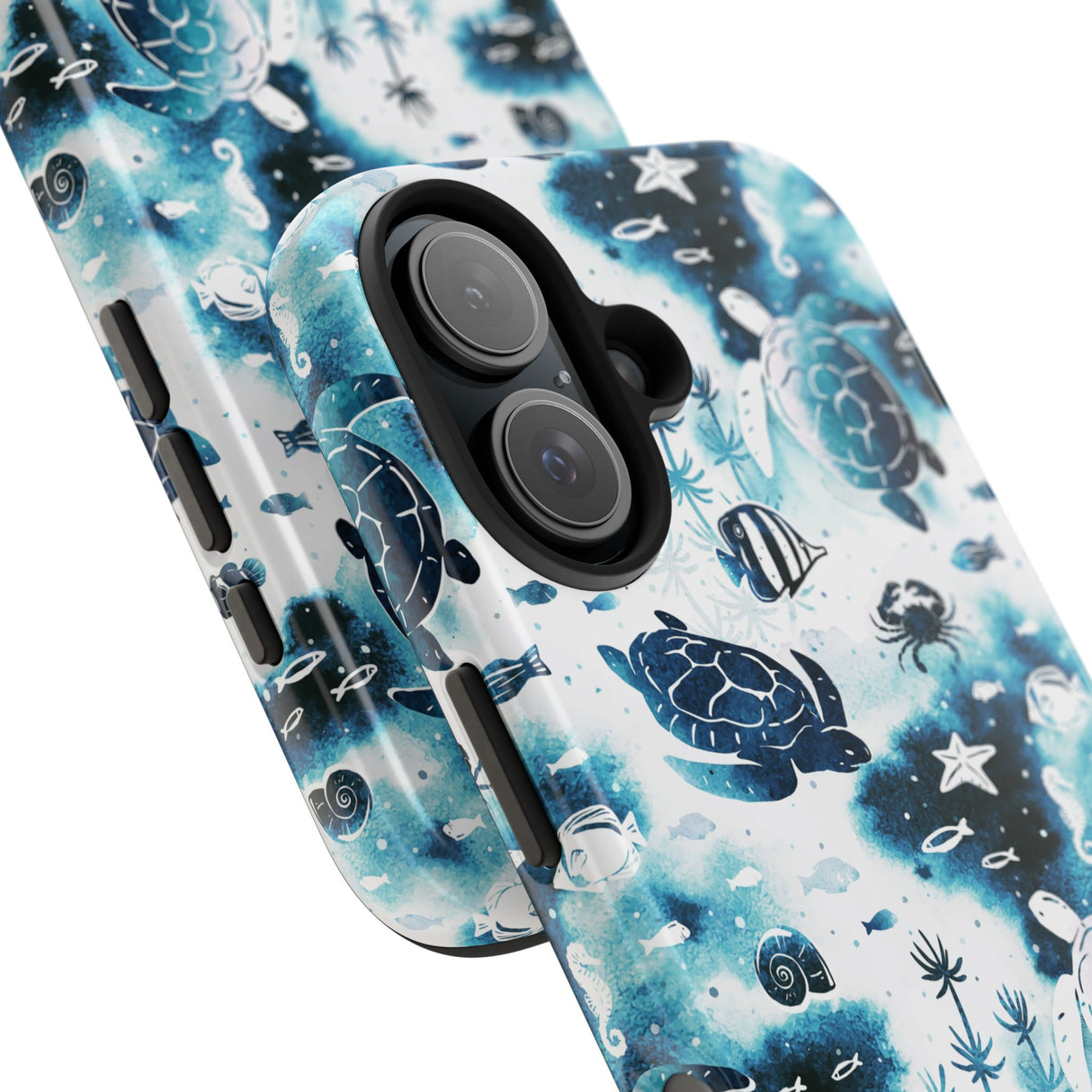 STUBBIE Phone Case for Apple iPhone - Fish And Turtle Phone Case