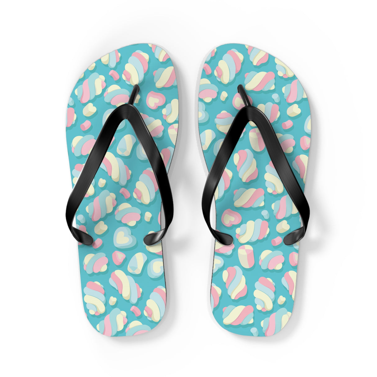 Marshmallow Flip Flops