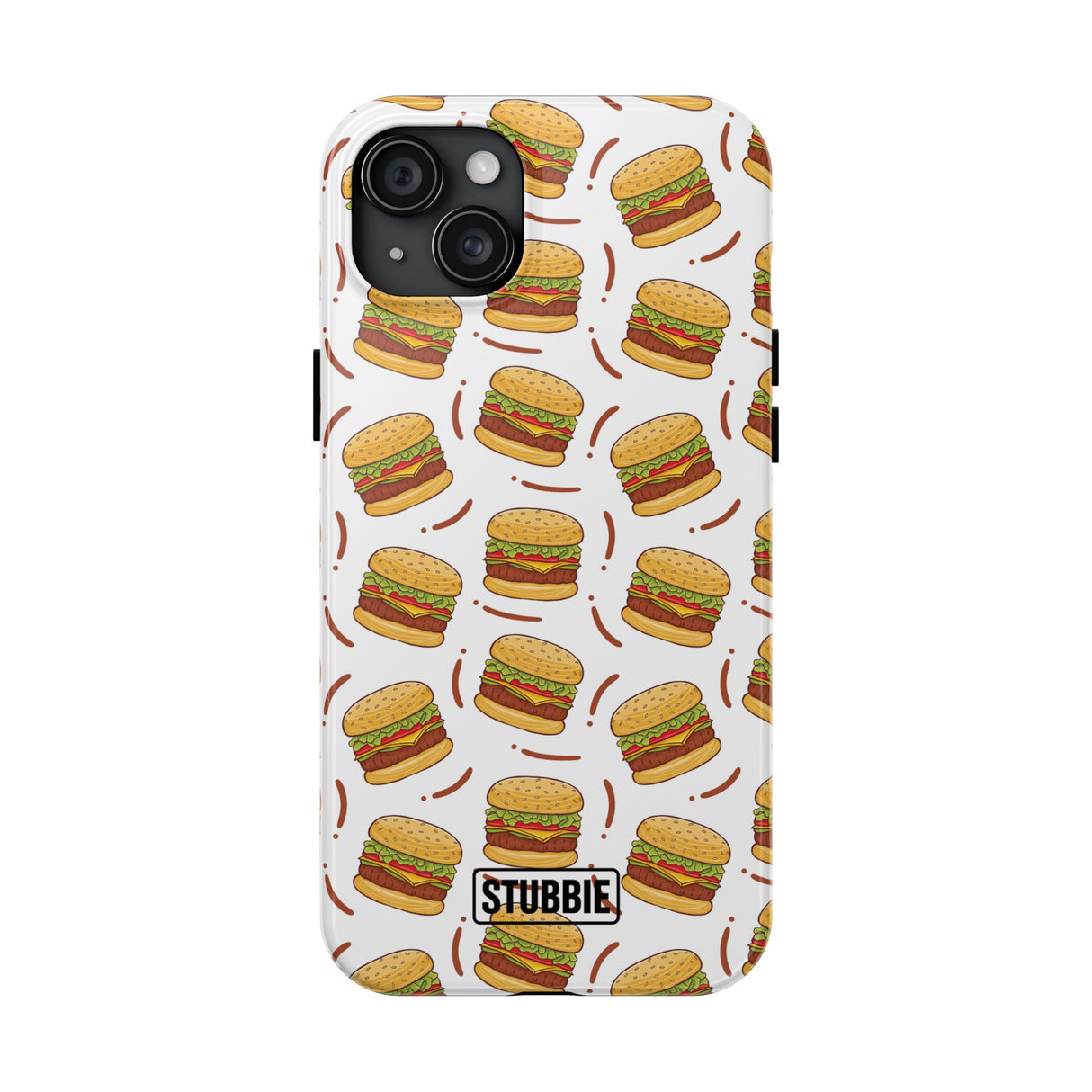 STUBBIE Phone Case for Apple iPhone - Burger Stubbie