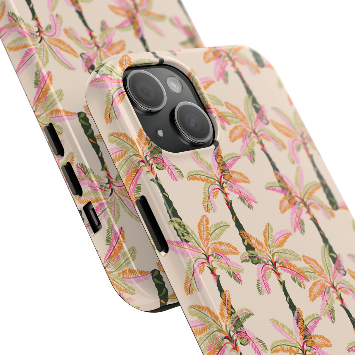 STUBBIE Phone Case for Apple iPhone - Pink Palm Stubbie