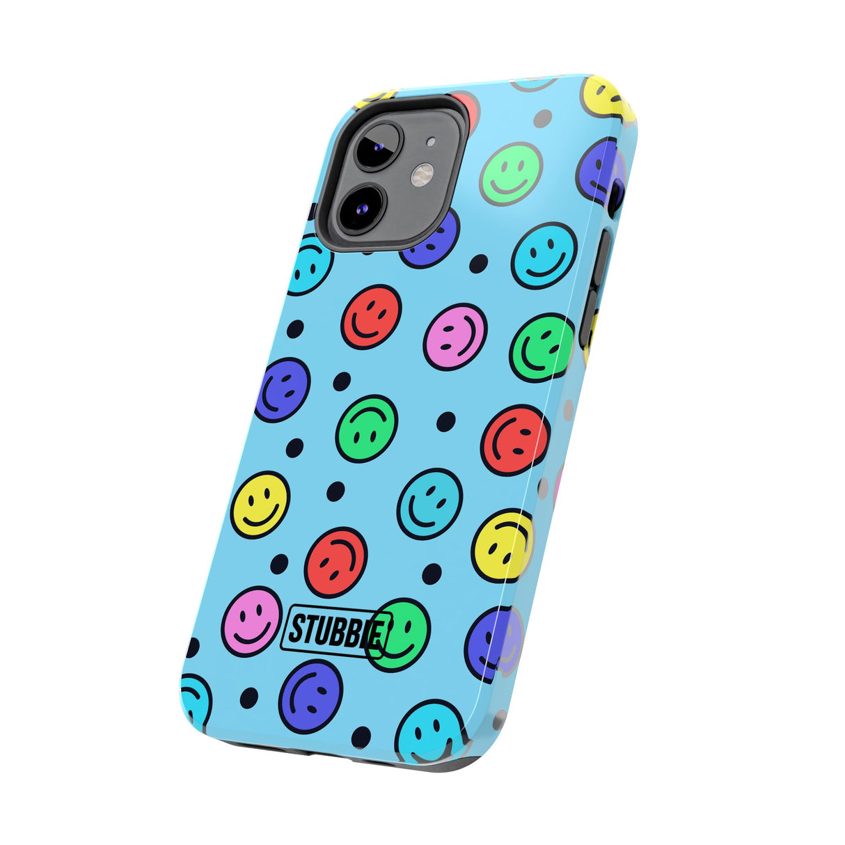 STUBBIE Phone Case for Apple iPhone - Smiley Face Phone Case