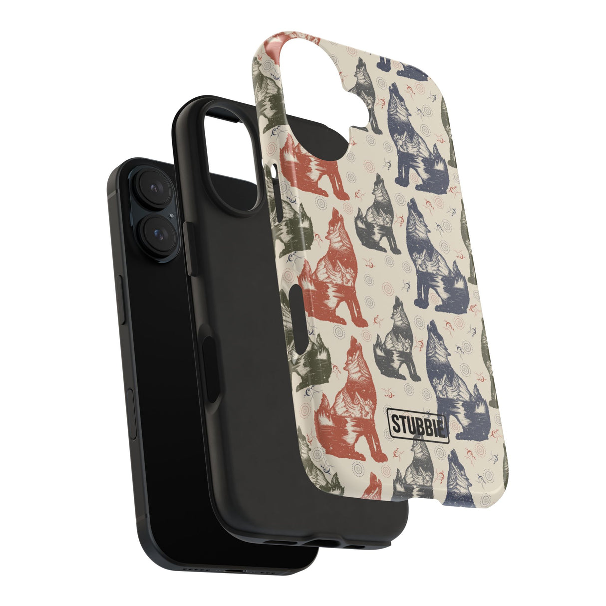 STUBBIE Phone Case for Apple iPhone - Wolf Phone Case