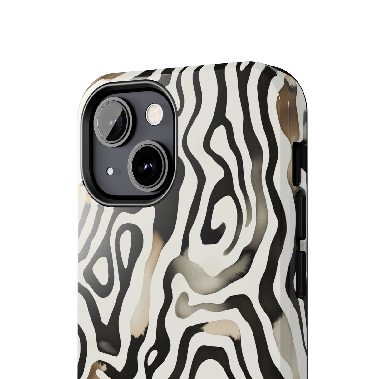 STUBBIE Phone Case for Apple iPhone - Weird Zebra Stubbie