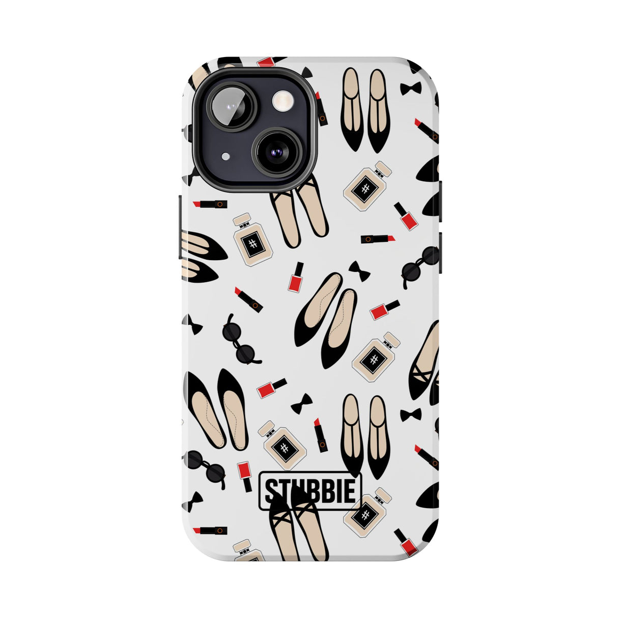 STUBBIE Phone Case for Apple iPhone - Heels And Lipstick Stubbie