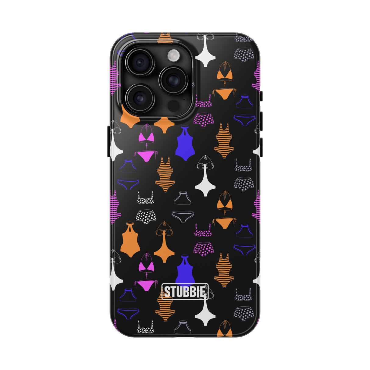 STUBBIE Phone Case for Apple iPhone - Night Bikini Phone Case