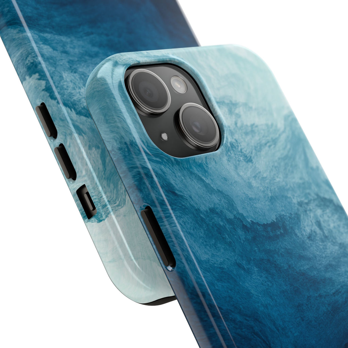 STUBBIE Phone Case for Apple iPhone - Blue Marble Phone Case